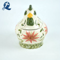 Hot Selling Cute Cock Shape Custom Home Decor Ceramic Coin Bank